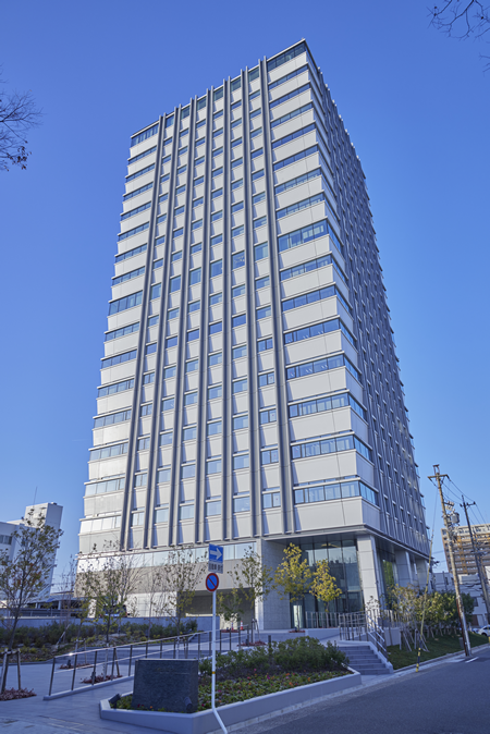 カシオヒューマンシステムズ　導入事例ページ　名港海運様ビル画像