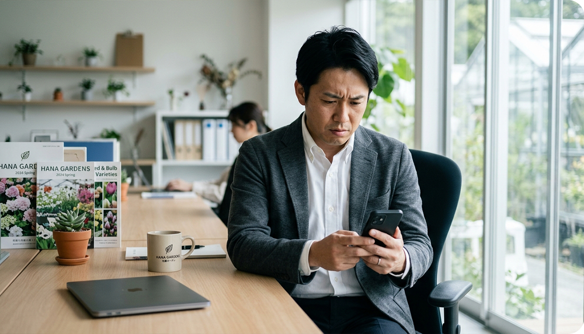 花卉・種苗会社の受注業務に効率化が必要な理由