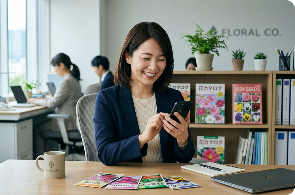 花卉・種苗会社向けの受発注システムを選ぶポイント