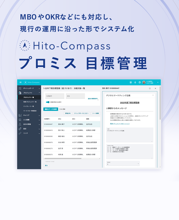 人にまつわる業務をトータルでサポートいたします