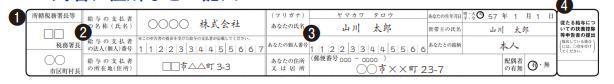 扶養控除等（異動）申告書 基本情報（氏名、住所など）