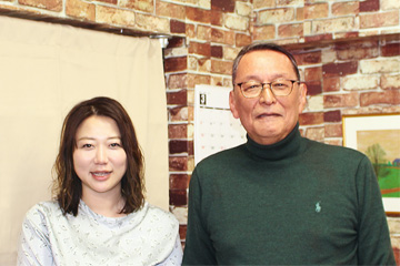 安永代表と事務の太田さん