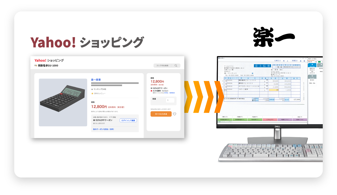 ECサイト連携イメージ図